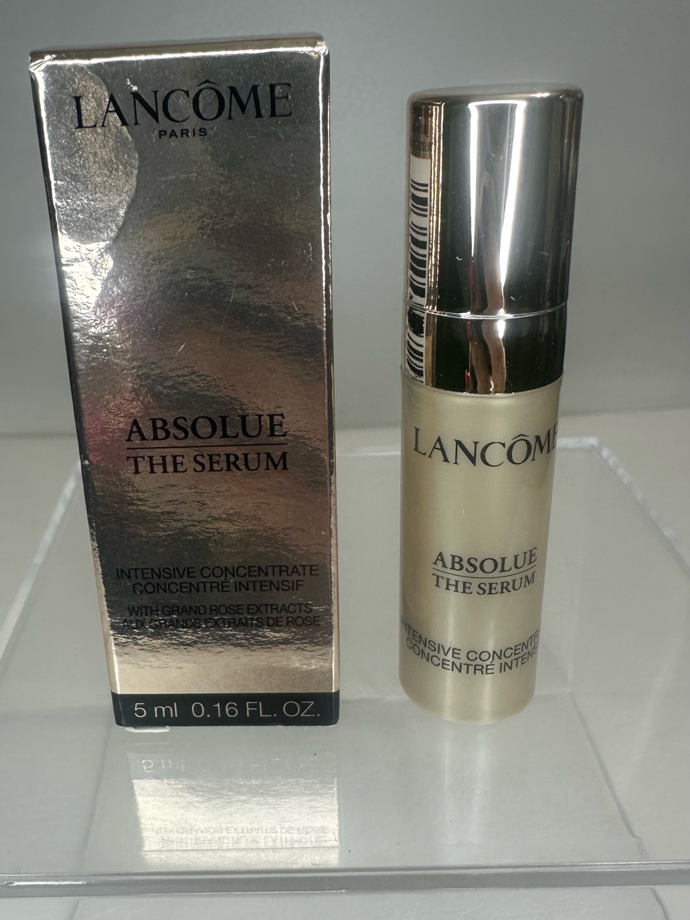 Lancôme Absolue The Serum - Gold & Silver Packaging